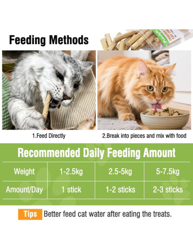 Palitos Masticables para Gato Puxulyiz 50g - Higiene Oral y Aliento Fresco