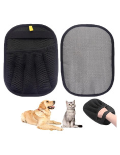 Paquete de 2 Guantes Electroestáticos JAYSHYNE para Pelo de Mascotas