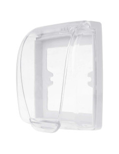 Cubierta Impermeable para Enchufe de Pared Caralin Azul 12x10cm