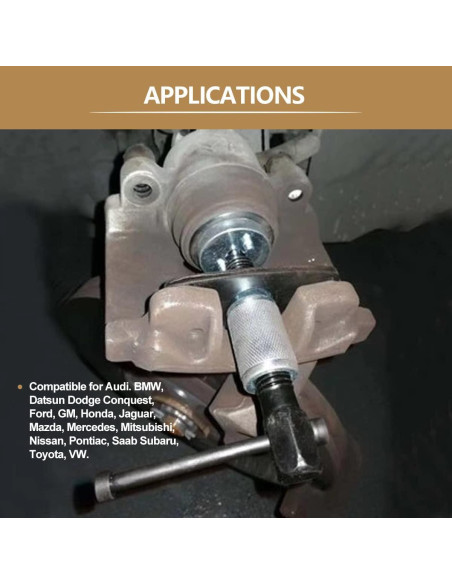 Herramienta de Retroceso de Pistón de Freno YanTone Universal