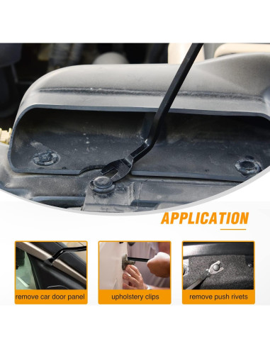 Set 8PCS Herramienta de Eliminación de Rayones GOOACC GRC-90 Azul