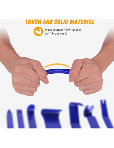 Set 8PCS Herramienta de Eliminación de Rayones GOOACC GRC-90 Azul