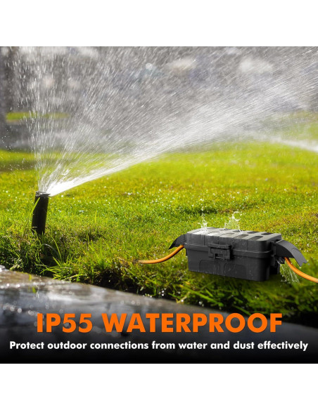 Caja Eléctrica Exterior Restmo IP55 con Cubiertas Desmontables