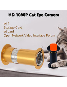 Cámara de Mirilla de Puerta Jectse HD con Visión Nocturna 2