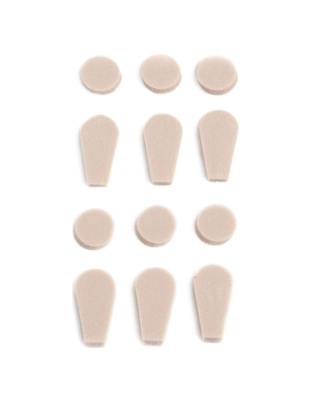 Almohadillas Adhesivas E'arrs para Pendientes de Clip - 3 Pares