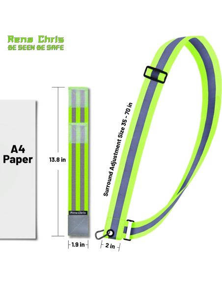 Equipo de Correr Reflectante Rena Chris - 3 Piezas Ajustables