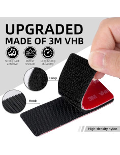 10 Pares de Tiras Adhesivas 3M VHB Bulina 5.08x10.16 cm 2