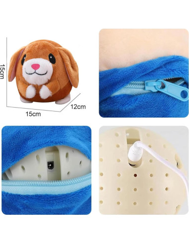 Juguete de Peluche Interactivo OTXKXBLP para Perros 14cm