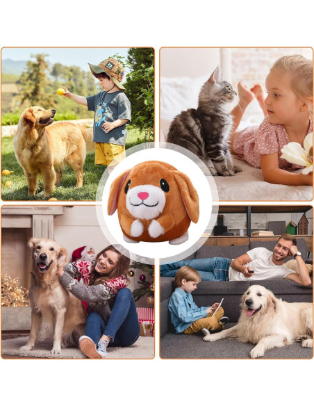 Juguete de Peluche Interactivo OTXKXBLP para Perros 14cm