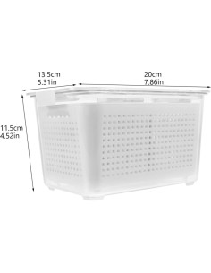 Caja de Almacenamiento de Alimentos Hemobllo 20x13.5 cm 2