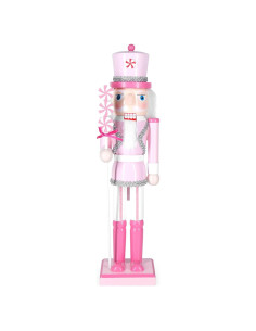 Cascanueces Navideño MicoSim 35.5 cm Decoración de Madera