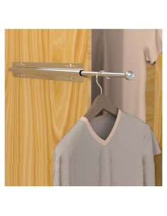 Varilla de Armario Extensible LITAITAI 30 cm Acero Inoxidable