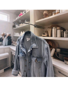 Varilla de Armario Extensible LITAITAI 30 cm Acero Inoxidable 2