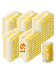 Recargas Duster Electrostáticas Senowi 50 Unidades Amarillo