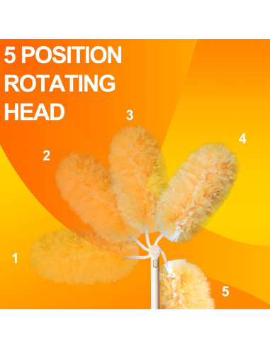 Recargas de Duster LANARP 12 Piezas + Mango Extensible 360