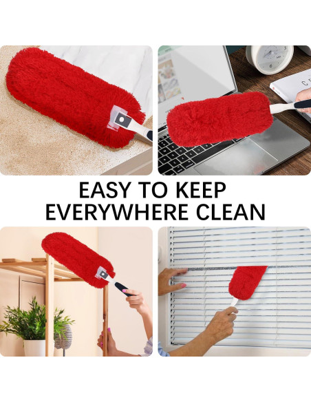 Recargas Plumero Microfibra Sgizoku 2 Piezas Lavables 226g