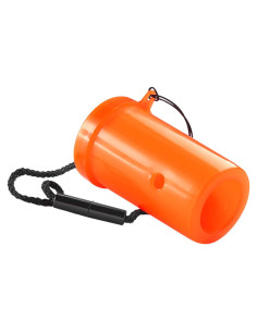 Trompeta de Supervivencia Coghlan 120dB Naranja Compacta