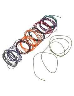 10 Bandas Elásticas de Nylon DIYEAH para Cuadernos Viajeros