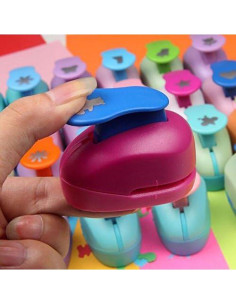 Perforadora de Papel CADY Crafts 5/8" Manual Multicolor 2