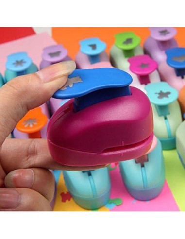Perforadora de Papel CADY Crafts 5/8" Manual Multicolor