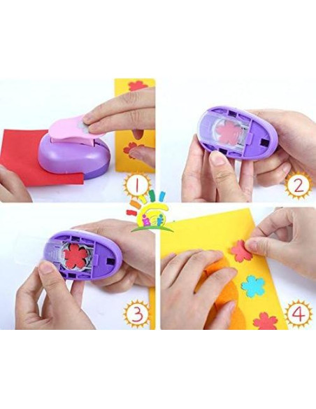 Perforadora de Papel CADY Crafts 5/8" Manual Multicolor