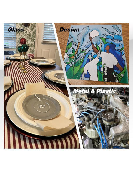 Marcadores Permanentes Acrílicos FLYMAX Rojo 2.5mm - 3 Unidades