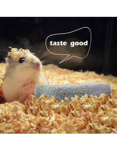 Bloques de Lava para Conejos MUYG - 6 Juguetes Masticar 13 cm 2