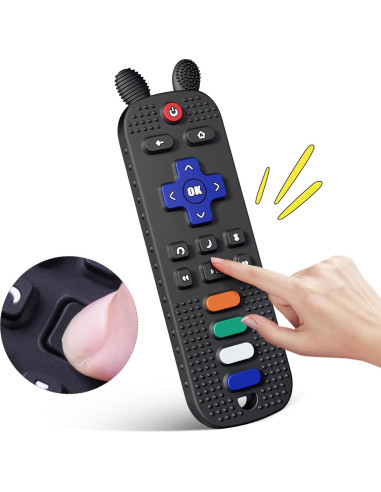 Juguetes de Mordida para Bebés FFTROC - Control Remoto y Teléfono