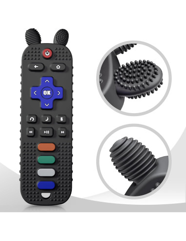 Juguetes de Mordida para Bebés FFTROC - Control Remoto y Teléfono