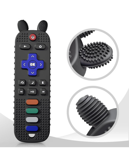 Juguetes de Mordida para Bebés FFTROC - Control Remoto y Teléfono