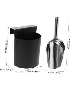 Caja de Almacenamiento con Pala de Hielo DECHOUS 23x8.5cm 2