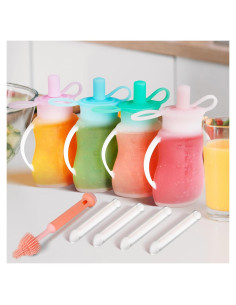 Bolsas de Silicona Reutilizables SHGMEET 148 ml - 4 Piezas