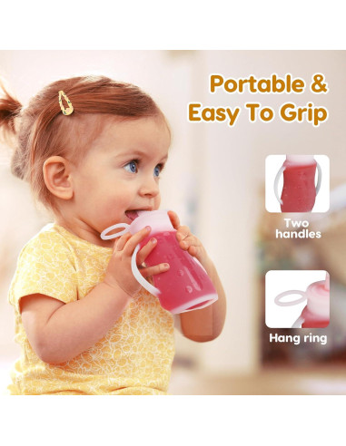 Bolsas de Silicona Reutilizables SHGMEET 148 ml - 4 Piezas