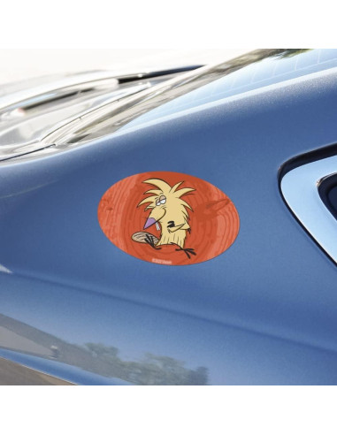 Imán Ovalado de Vinilo Castores Enfurecidos GRAPHICS & MORE 17.8x10.2cm