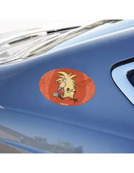 Imán Ovalado de Vinilo Castores Enfurecidos GRAPHICS & MORE 17.8x10.2cm