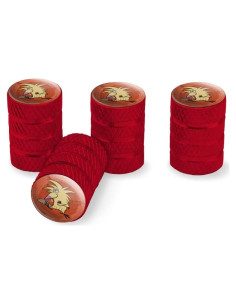 Tapas de Válvula de Aluminio Rojo Angry Beavers - 4 Piezas