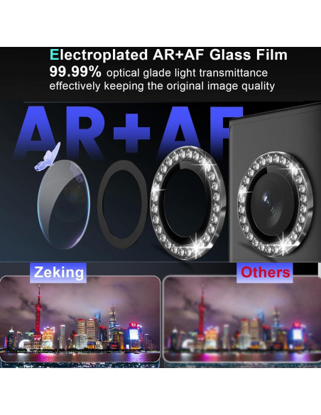 Protector de Lente de Cámara Zeking para Motorola Razr 60/2025