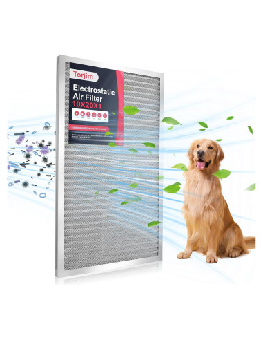 Filtro de Aire Torjim 50.8x25.4x2.54 cm MERV8 Lavable
