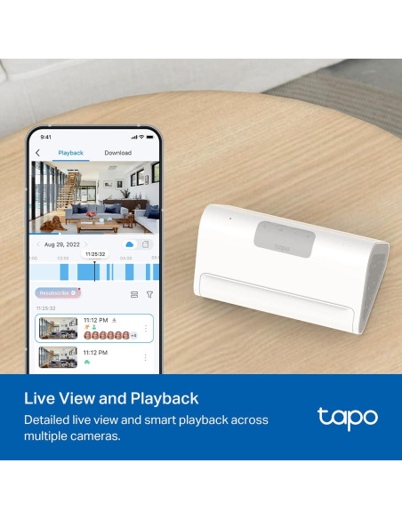 Hub Inteligente Tapo H500 - Controla 16 Cámaras y 64 Sensores