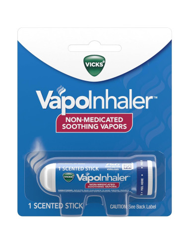 Inhalador Nasal Vicks VapoInhaler 9.92g - Vapores Calmantes