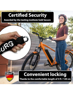 Candado de Cadena KOHLBURG Helsinki 1.2m Alta Seguridad 2