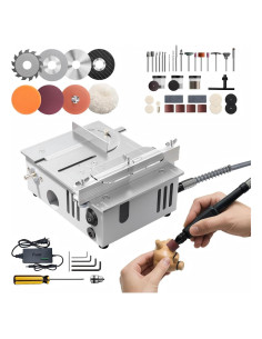 Mini Sierra de Mesa MIMYTH 200W Ajustable para Manualidades