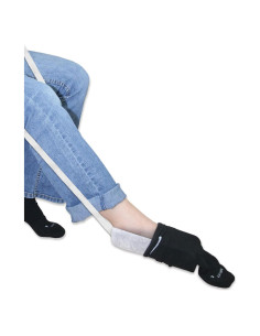 Ayudante Flexible para Poner Calcetines Rehabilitation Advantage - 22.86x17.78 cm