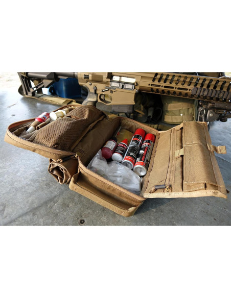 Estuche de Limpieza Helikon-Tex Verde Adaptativo 29.5x15x5.5cm