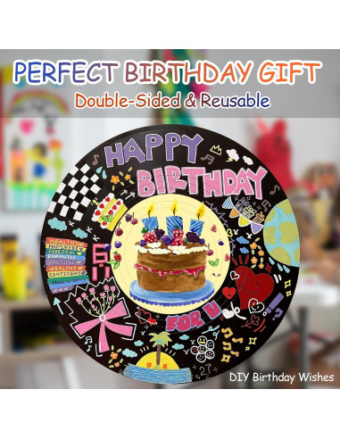 Leptetek 12 Piezas Decoraciones de Discos de Vinilo Vintage