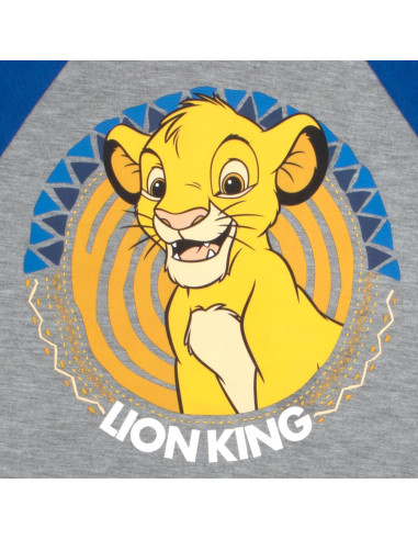 Conjunto Corto 3 Piezas Mickey Mouse Niños 3T Azul y Gris