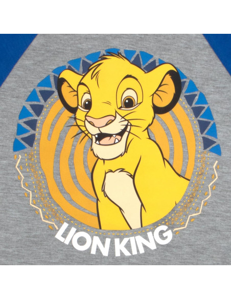 Conjunto Corto 3 Piezas Mickey Mouse Niños 3T Azul y Gris