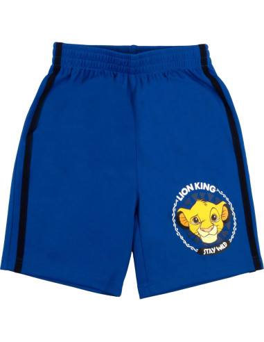 Conjunto Corto 3 Piezas Mickey Mouse Niños 3T Azul y Gris