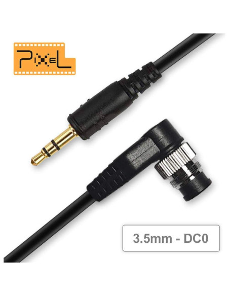 Cable de Conexión Disparador Pixel PXL-JU3.5-DC0 para Nikon 40cm