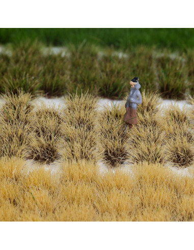 32 Piezas Arbustos Miniatura Verde Oscuro Ylutex para Dioramas
